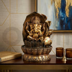 Lord Ganesha Water Fountain with LED Light -M1 thumbnail 1