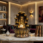 Lord Ganesha Water Fountain with LED Light -M3 thumbnail 1