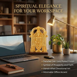 Brass Tirupati Balaji Idol for Home Temple, Pooja Room & Office Décor – 2.5 Inch thumbnail 4
