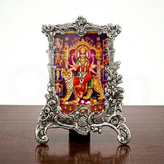 German Silver God Photo Frame for Tabletop Display