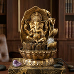 Lord Ganesha Water Fountain with LED Light -M1 thumbnail 4