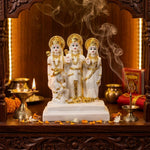 Ram Darbar Murti for Home Temple & Pooja Room – 10 Inch thumbnail 4