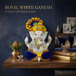 Decorative Lord Ganesha Idol – Multicolour Spiritual Showpiece thumbnail 4