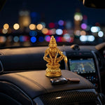 Brass Lord Ayyappa Idol for Pooja Room & Home Temple thumbnail 1
