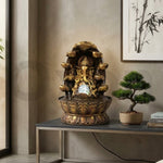 Lord Ganesha Water Fountain with LED Light -M3 thumbnail 5