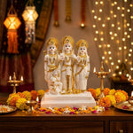 Ram Darbar Murti for Home Temple & Pooja Room – 10 Inch thumbnail 6