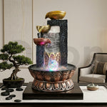 Indoor Tabletop Water Fountain with LED Crystal Ball Light thumbnail 6
