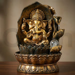 Lord Ganesha Water Fountain with LED Light -M1 thumbnail 6